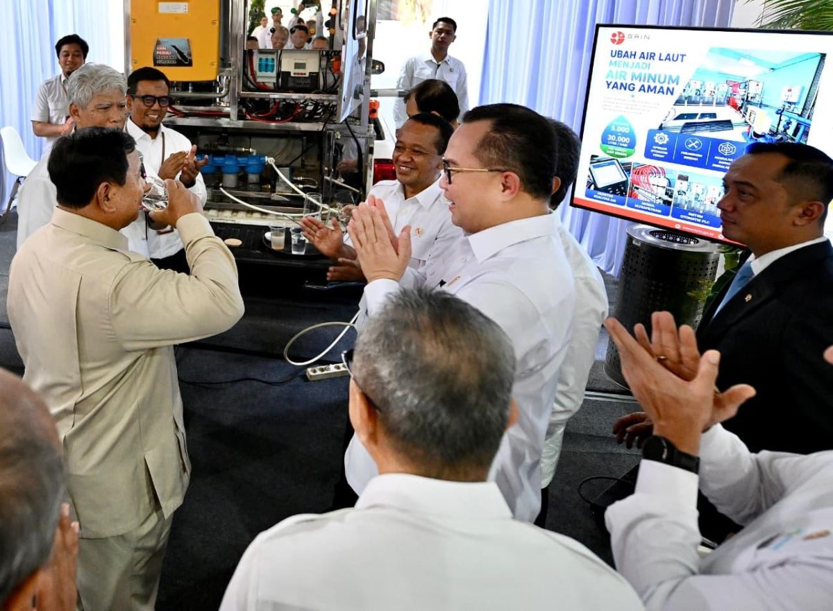 Istana Gelar Pameran Teknologi Ciptaan Indonesia, Presiden Prabowo Subianto Puji Berbagai Inovasi BRIN